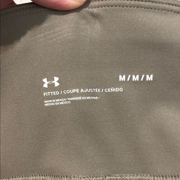 Under Armour UA Motion Flare Pants High Waist Taupe/olive green size M- - Picture 5 of 13